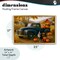 Stupell Industries Autumnal Farmland Collie Dog Floating Frame, design by Tom Crehan